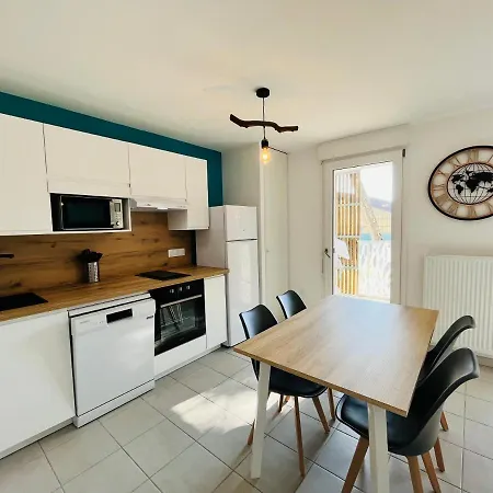 L'ocean, T3 Neuf 300m De La Classe 3 Etoiles 公寓 圣让-德蒙